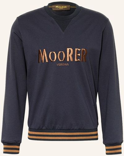 Moorer Sweatshirt MARTEN-J - Blau