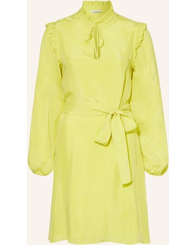 Mrs & HUGS Kleid mit Rüschen - Gelb
