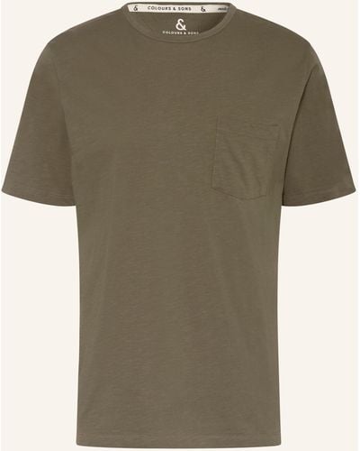 COLOURS & SONS T-Shirt - Grün
