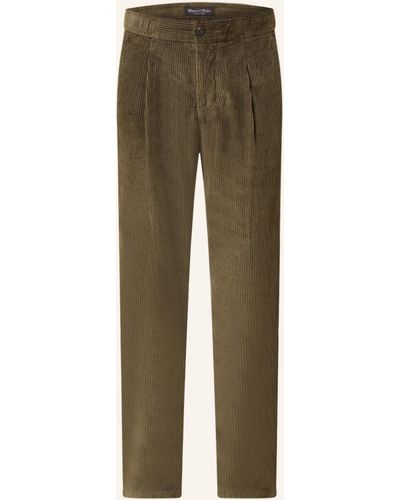 Marc O' Polo Cordhose OSBY im Jogging-Stil Tapered Fit - Natur