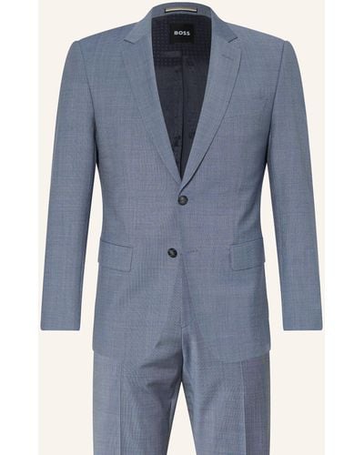BOSS Anzug HUGE Slim Fit - Blau