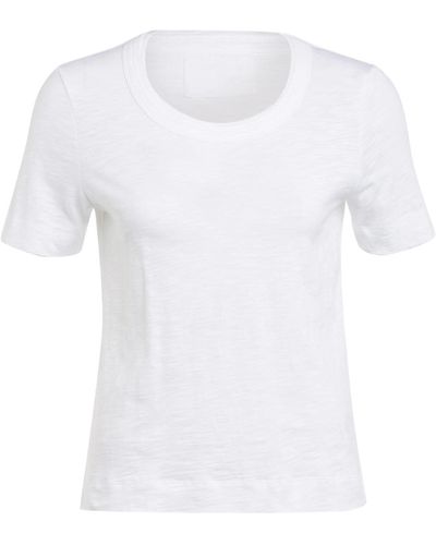 Whistles T-Shirt ROSA - Weiß