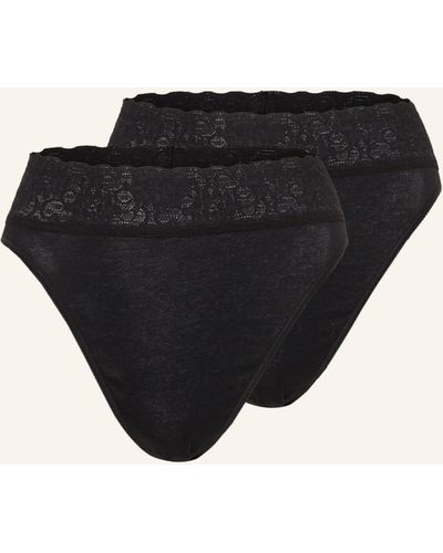 CALIDA 2er-Pack Panties ICONICS - Schwarz