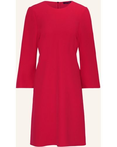 Luisa Cerano Kleid mit 3/4-Arm - Rot