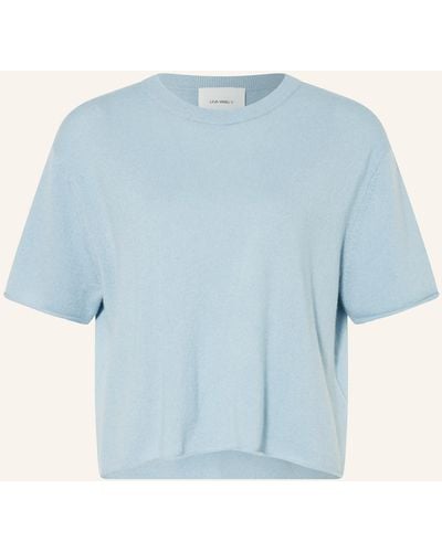 Lisa Yang Strickshirt CILA aus Cashmere - Blau