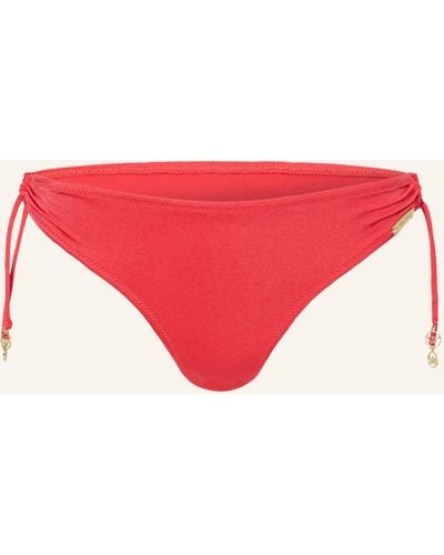 watercult Basic-Bikini-Hose MAKRAMÉ LOVE - Pink