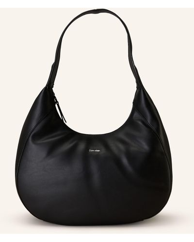 Calvin Klein Hobo-Bag - Schwarz