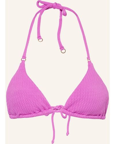 Seafolly Triangel-Bikini-Top SEA DIVE - Pink