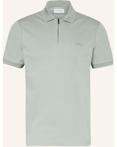 Calvin Klein Jersey-Poloshirt - Grün