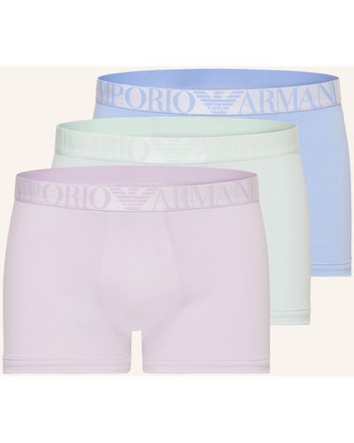 Emporio Armani 3er-Pack Boxershorts - Pink