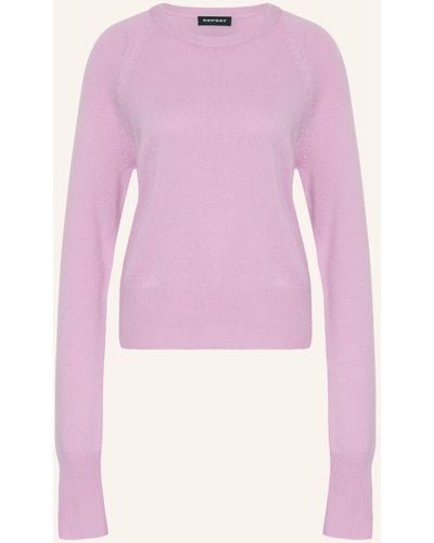 Repeat Cashmere Pullover - Pink