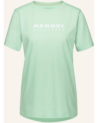 Mammut Core T-Shirt Women Logo - Grün