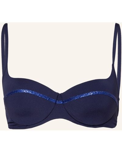 La Perla Push-up-Bikini-Top PERFORMANCE - Blau