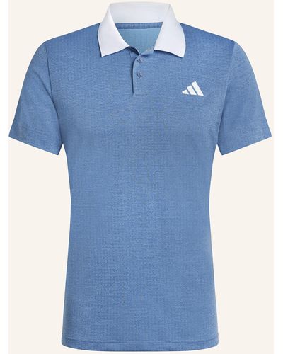 adidas Funktions-Poloshirt FREELIFT Regular Fit - Blau