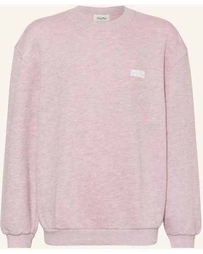 American Vintage Sweatshirt - Pink