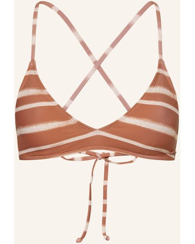 Roxy Bralette-Bikini-Top PRINTED BEACH CLASSICS - Natur