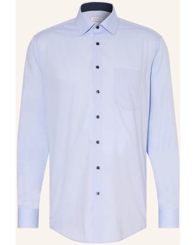 Seidensticker Hemd Regular Fit - Blau