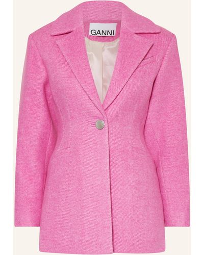 Ganni Blazer - Pink
