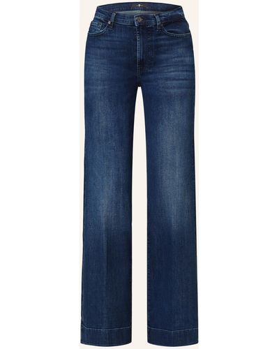 7 For All Mankind Flared Jeans MODERN DOJO - Blau