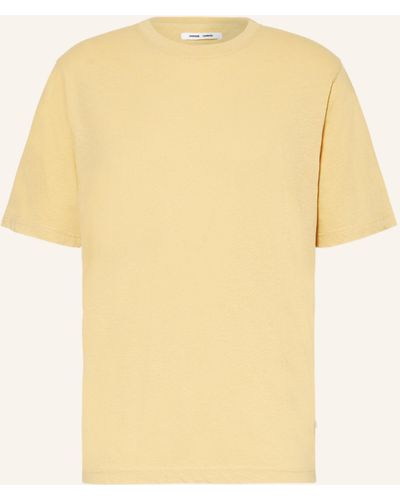 Samsøe & Samsøe T-Shirt SAADRIAN - Gelb