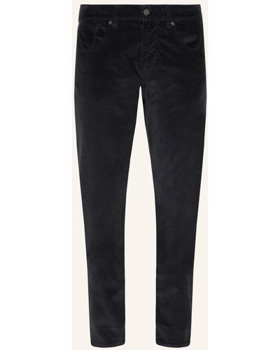 7 For All Mankind Pants SLIMMY TAPERED Slim Fit - Schwarz