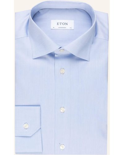Eton Hemd Contemporary Fit - Blau