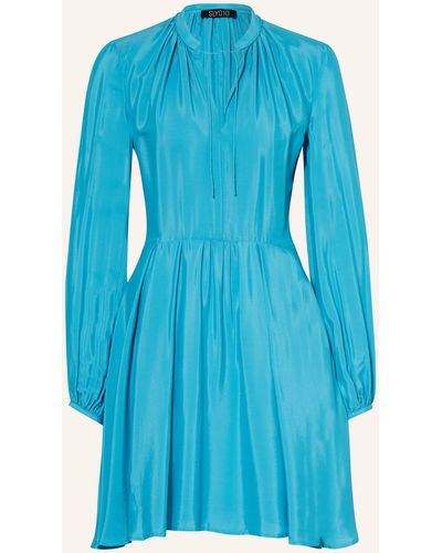 Sly010 Kleid ARIELLA mit Seide - Blau