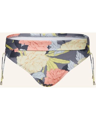 LIDEA® Basic-Bikini-Hose FLOWER NOSTALGIA - Natur
