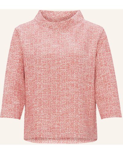 Opus Sweatshirt GUPONNA mit 3/4-Arm - Pink