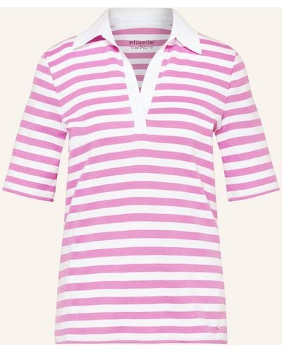 efixelle Jersey-Poloshirt - Pink