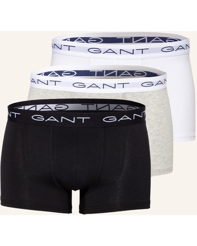 GANT 3er-Pack Boxershorts - Mehrfarbig