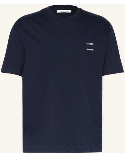 Samsøe & Samsøe T-Shirt JOEL - Blau
