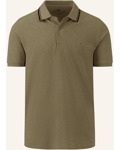 Fynch-Hatton Piqué-Poloshirt - Grün