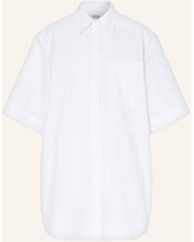 COS Hemdblusenkleid - Weiß