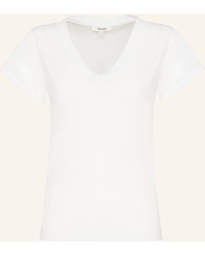 7 For All Mankind ANDY V-NECK T-Shirt - Natur