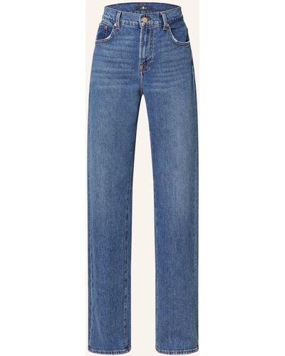 7 For All Mankind Flared Jeans TESS - Blau