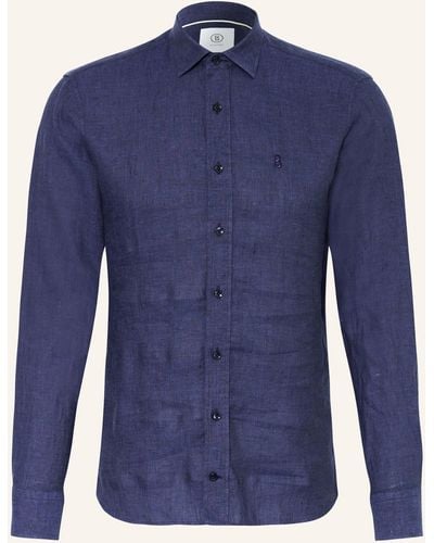 Bogner Leinenhemd TIMI Regular Fit - Blau