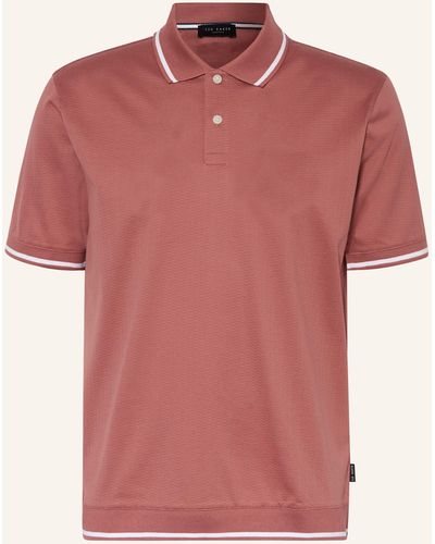 Ted Baker Piqué-Poloshirt ERWEN Regular Fit - Pink