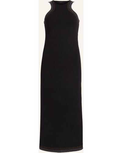 AllSaints Jerseykleid MAKO CROCHET - Schwarz