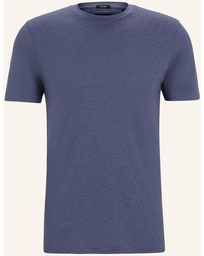 BOSS T-Shirt P-TESSLER 62 Slim Fit - Blau