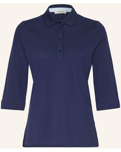 maerz muenchen Piqué-Poloshirt - Blau