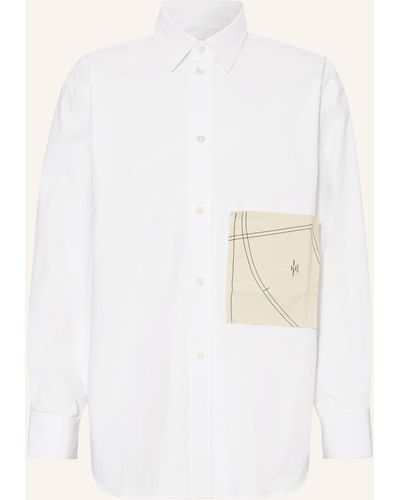 Rohe Hemd Comfort Fit - Weiß