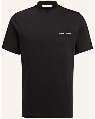 Samsøe & Samsøe T-Shirt NORSBRO - Schwarz