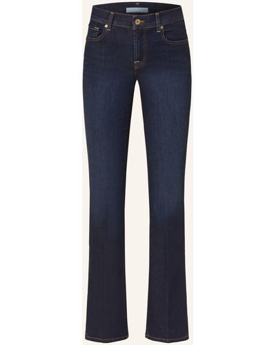 7 For All Mankind Bootcut Jeans - Blau