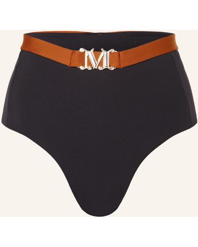 Max Mara High-Waist-Bikini-Hose SMILLA - Schwarz