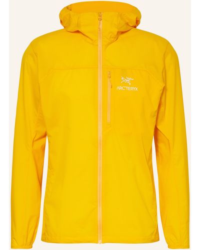 Arc'teryx ARC'TERYX Windbreaker SQUAMISH HOODY - Gelb