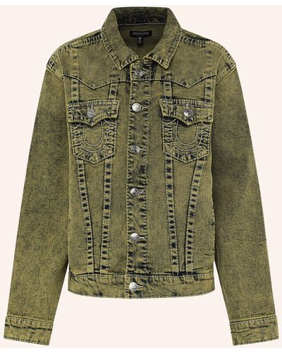 True Religion Jeansjacke JIMMY OVERDYE BIG T - Grün