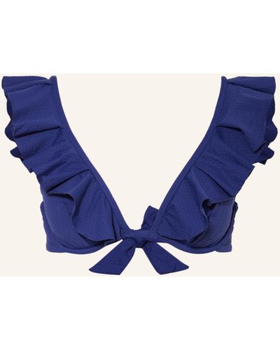 Vilebrequin Bügel-Bikini-Top LIZZY - Blau