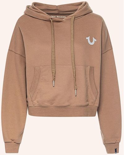 True Religion Hoodie Reflective - Natur