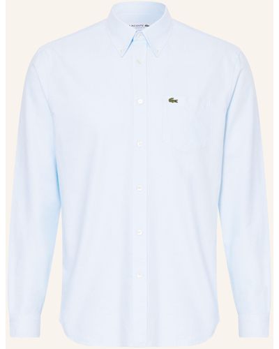 Lacoste Oxfordhemd Regular Fit - Weiß